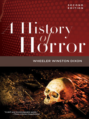 cover image of A History of Horror